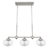Saddle Creek 3 Light Large Linear Chandelier by Hunter SC3194LC - SC3_194_LC