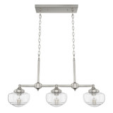 Saddle Creek 3 Light Large Linear Chandelier by Hunter SC3194LC - SC3_194_LC