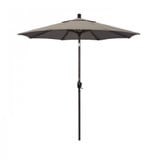 7.5 Foot Aluminum Crank Lift Round Market Umbrella by CA Umbrella - GSPT758-O