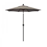 7.5 Foot Aluminum Crank Lift Round Market Umbrella by CA Umbrella - GSPT758-O