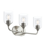 Ilia 3 Light Bath Vanity 9.75 Inch Tall and 22 Inch Length by Progress - P300573