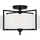 Perno 2 Light 15 Inch Wide Semi Flush Mount by Visual Comfort Studio - CF1122