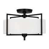 Perno 2 Light 15 Inch Wide Semi Flush Mount by Visual Comfort Studio - CF1122