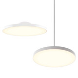 Fusion 45W 1 LED 2 in 1 Flush Mount/Pendant 1 Inch and 21 Inch Wide by DALS - TLPF21-CC-UNV