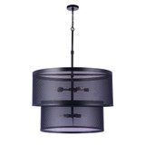 Mesh 9 Light Pendant 45.25 Inch Tall and 36 Inch Wide by Craftmade - 58999