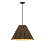 Lora 1 Light Pendant 14.3 Inch Tall and 22.8 Inch Wide by Bruck - WEPLOR/58