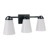 Zane 3 Light Bath Vanity 8 Inch Tall and 23 Inch Wide by Craftmade - 20723