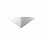 Ambiance 1 Light ADA Triangle Wall Sconce by Justice Design - CER-5140