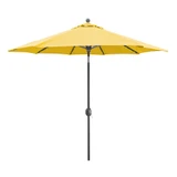 9 Foot Aluminum Crank Lift Octagon Market Umbrella by Galtech - 936
