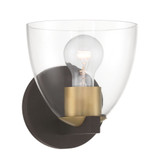 Noellea 1 Light Bath Vanity 7.5 Inch Tall and 6.5 Inch Wide by Minka Lavery - 12481