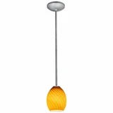 Brandy Firebird 1 Light Mini Pendant by Access - 28023-RR-BRFBR
