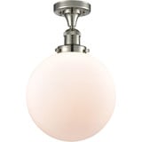 Beacon 1 Light Semi Flush Mount 13 Inch Tall X 10 Inch Wide by Innovations - 517-1CH-G20-10