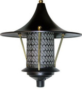 11 Inch 12W SMD LED Flair Top Pagoda Light by Dabmar - D8000