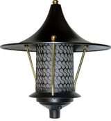 11 Inch 12W SMD LED Flair Top Pagoda Light by Dabmar - D8000