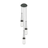 Milan 3 Light Multi Pendant 20.25 Inch and 11.88 Inch Wide by Innovations - 113-452-1P-G452-4