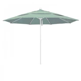 11 Foot Double Vent Pulley Lift Round Market Umbrella by CA Umbrella - ALTO118