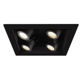Precision Multiples 4 Inch Adjustable Spot 2x2 Light Housing by WAC - MT4LD221NE