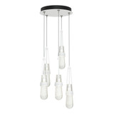 Link 5 Light Medium Pendant 13 Inch Wide by Hubbardton Forge - 131120H