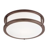 Conga 1 LED 16 Inch Wide Flush Mount by Access - 50080LEDDLP-16