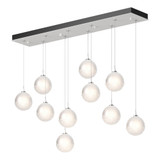 Fritz Globe 10 Light Small Pendant 44.5 Inch Length by Hubbardton Forge - 131130H