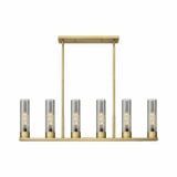 Empire 6 Light Oversized Linear Pendant 44.25 Inch Wide by Innovations - 429-6I-G429-8