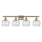 Athens Deco Swirl 4 Light Bath Vanity 10.88 X 38 Inch Wide by Innovations - 516-4W-G1213-8