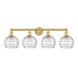 Athens Deco Swirl 4 Light Bath Vanity 12.13 X 35 Inch Wide by Innovations - 616-4W-G1213-8