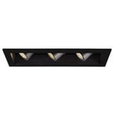 Precision Multiples 4 Inch Adjustable Spot 3 Light Housing by WAC - MT4LD31