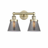 Cone 2 Light Seedy Vanity Light by Innovations - 616-2W-CONE2