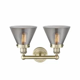 Cone 2 Light vintage Vanity Light by Innovations - 616-2W-CONE