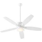 Breeze Patio Plus 5 Blade Ceiling Fan with Light Kit 52 Inch W by Quorum  - 17052
