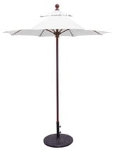 6 Foot Aluminum Manual Lift Octagon Market Umbrella by Galtech - 715