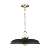 Wellfleet 1 Light Large Industrial Pendant by Visual Comfort Studio - CP1231