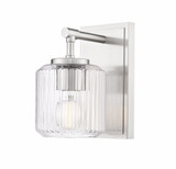 Landon 1 Light Wall Sconce 8.75 Inch Tall and 5 Inch Wide by Z-Lite - 7515-1S