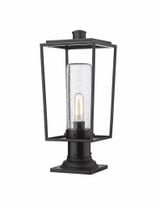 Sheridan 1 Light Outdoor Pier Mount Light 19.5 x 8 In by Z-Lite - 594PH