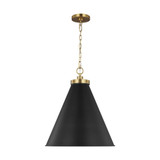 Wellfleet 1 Light Large Cone Pendant by Visual Comfort Studio - CP1281