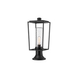 Sheridan 1 Light Outdoor Pier Mounted Fixture 19.5 x 8 by Z-Lite - 594PHMR