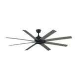 Levon Custom 8 Blade Ceiling Fan with Light Kit 72 Inch Wide by Fanimation - FPD7912-72