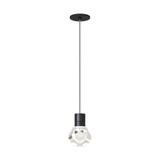 Kira 9W 1 LED Light Mini Line Voltage Pendant by Visual Comfort Modern - 700TDKIRAP1BB