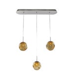 Meteor 3 Light Large Island Chandelier by Kalco - 309542