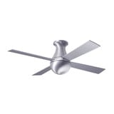 Ball Flush 4 Blade Flush Ceiling Fan 42 Inches Wide by Modern Fan Co - BAL-42-2