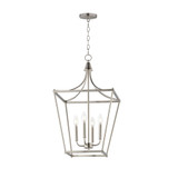 Clifton 4 Light Pendant 28 Inch Tall and 16 Inch Wide by Maxim - 25314