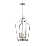 Arden 4 Light Entry Foyer Pendant 24.75 Inch Tall and 16 Inch Wide by Maxim - 10424