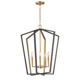 Melrose 5 Light Entry Foyer Pendant 27.5 Inch Tall X 22 Inch Wide by Maxim - 28615