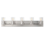 Lateral 5 Light Bath Vanity 7.75 Inch Tall and 36 Inch Wide by Maxim - 10285CL