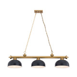 Cordon 3 Light Billiard 14.25 Inch Tall and 13 Inch Wide by Z Lite - 2306-3-BILL-D13MSHADE_1