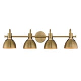 Dusk 4 Light Bath Vanity 8.75 Inch Tall and 33.25 Inch Wide by Maxim - 12344