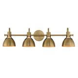 Dusk 4 Light Bath Vanity 8.75 Inch Tall and 33.25 Inch Wide by Maxim - 12344