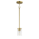 Lateral 1 Light Pendant 7 Inch Tall and 4.75 Inch Wide by Maxim - 90281