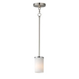 Lateral 1 Light Pendant 7 Inch Tall and 4.75 Inch Wide by Maxim - 90281